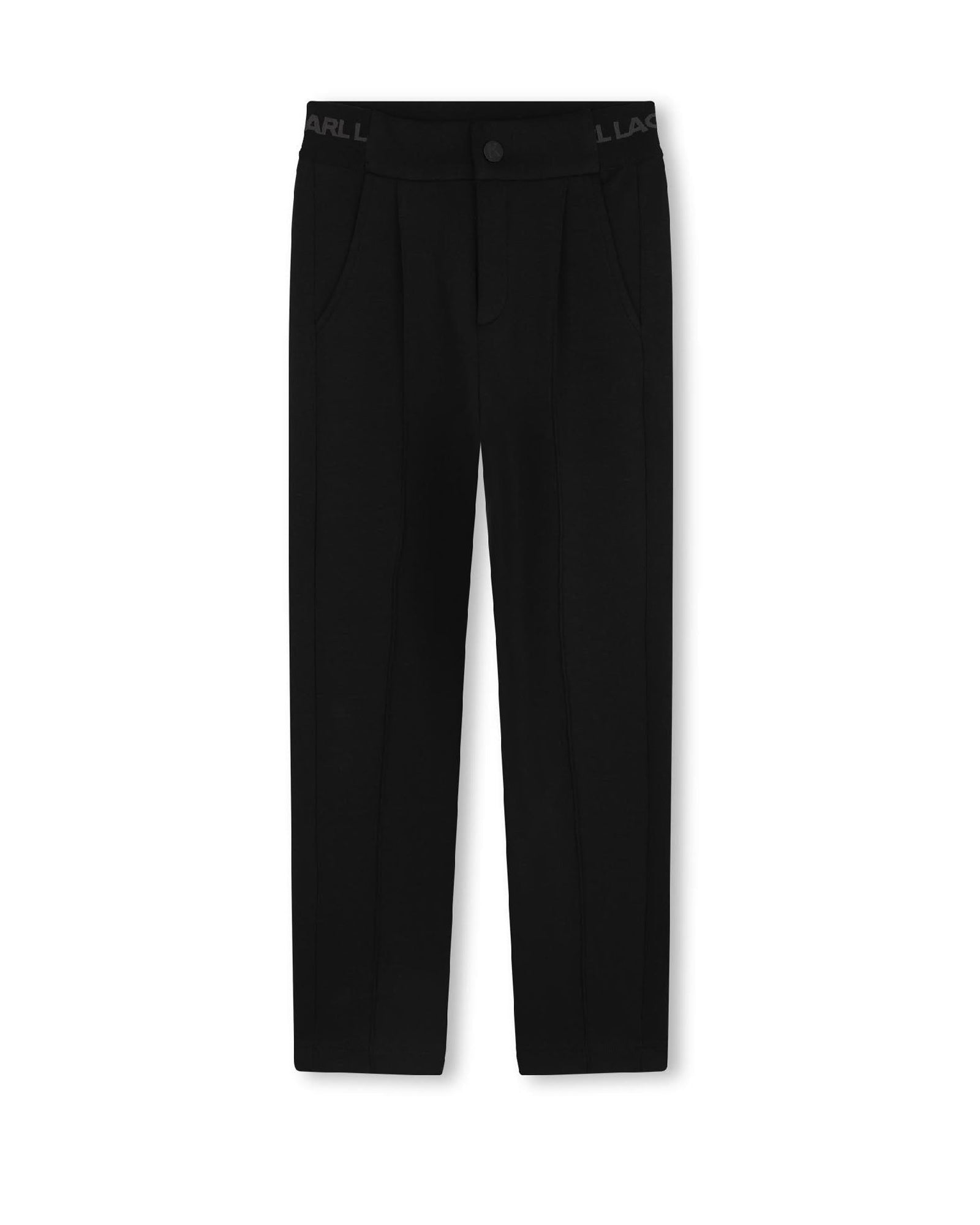 Jogging trousers with logo - Black