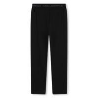 Jogging trousers with logo - Black