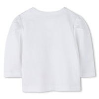 Ensemble t-shirt calecon avec logo en coton - Blanc Noir