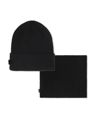 Bonnet+Snood - Black