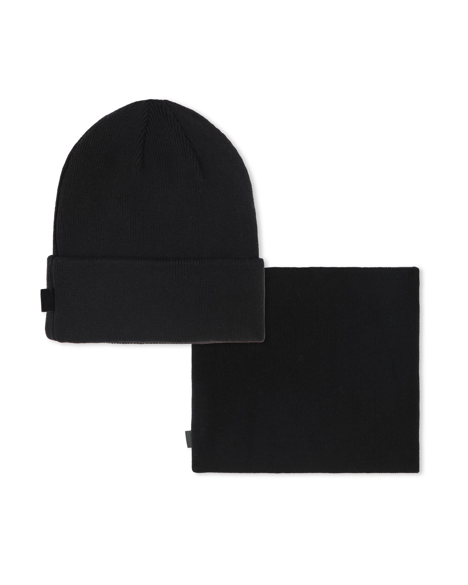 Bonnet+Snood - Black