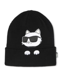 Bonnet+Snood - Black