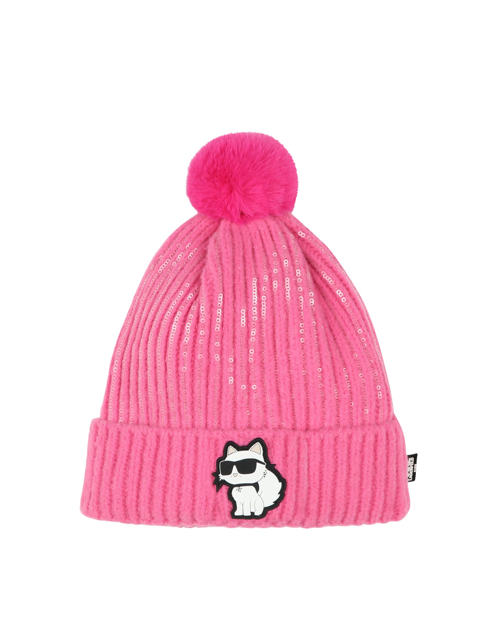 Sequin bobble hat - Primerose