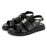 Leather sandals - Black