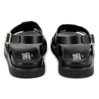 Leather sandals - Black