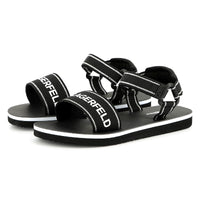 Sandales avec logo - Black