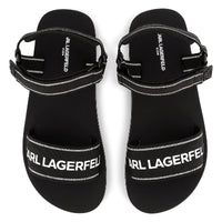 Sandales avec logo - Black