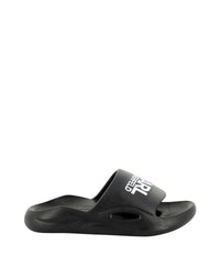 Mules avec sigle imprimé - Black
