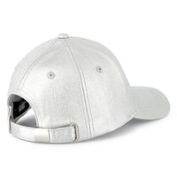 Casquette avec logo en coton - Silver