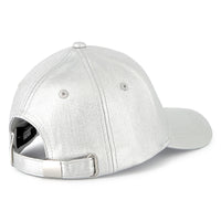 Casquette avec logo en coton - Silver