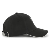 Casquette avec logo en coton - Black