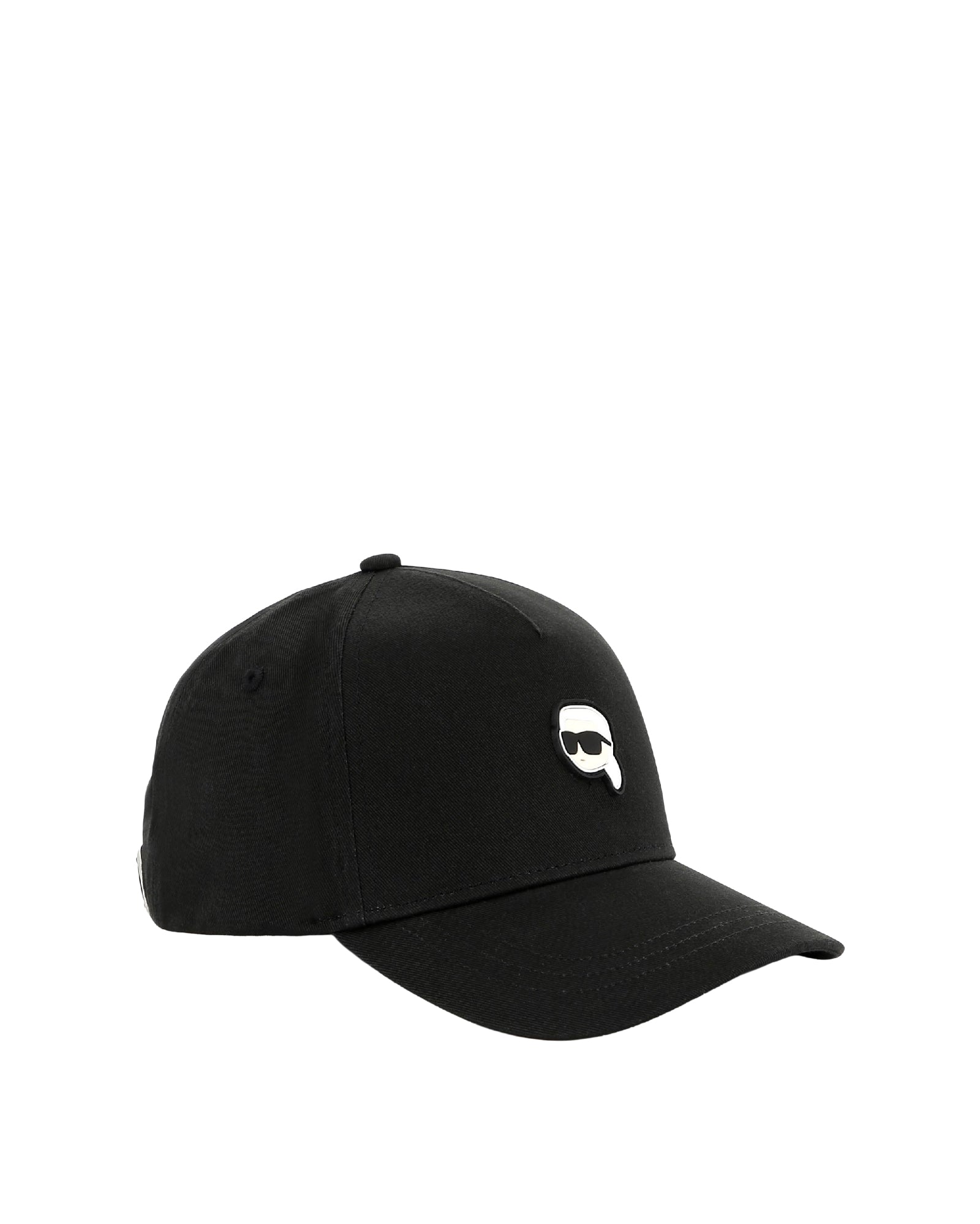 Cotton logo cap - Black