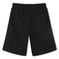 Bermuda avec logo en coton - Black