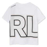 T-shirt avec logo en coton - Blanc