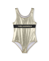 Maillot de bain 1 piece avec logo - Golden