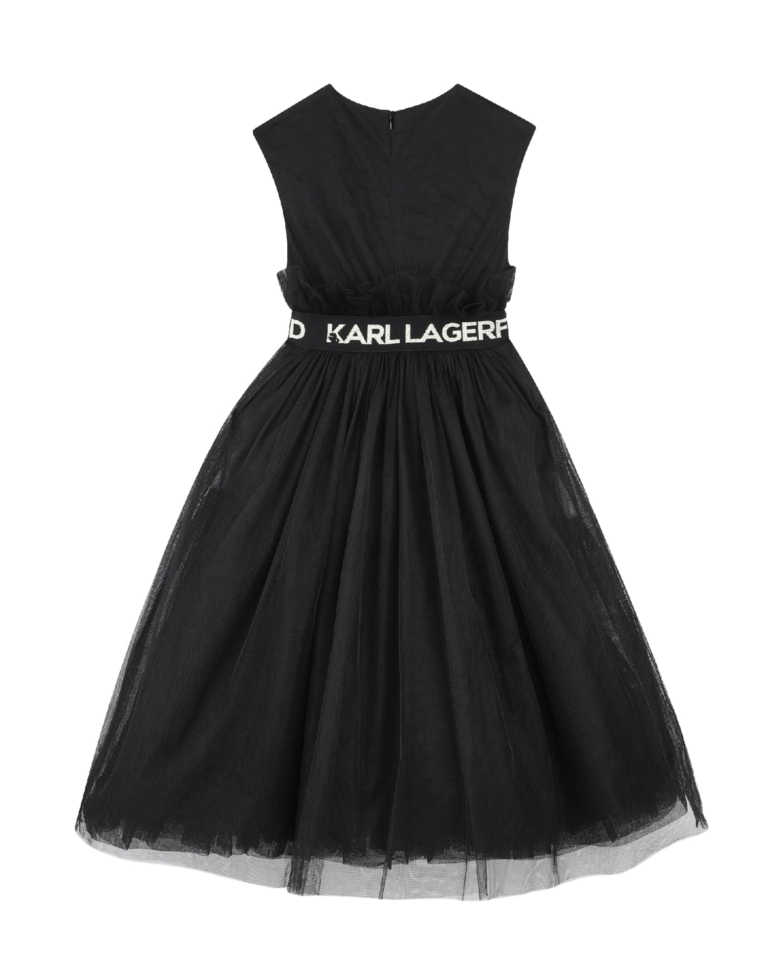 Exceptional dress with logo - Black