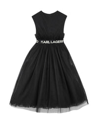 Robe d' exception avec logo - Black