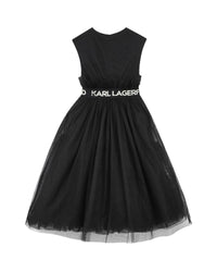 Robe d' exception avec logo - Black