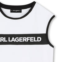 T-shirt manches courtes avec logo en coton - Blanc