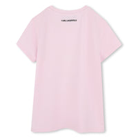 T-shirt manches courtes avec logo en coton - Pomegranate