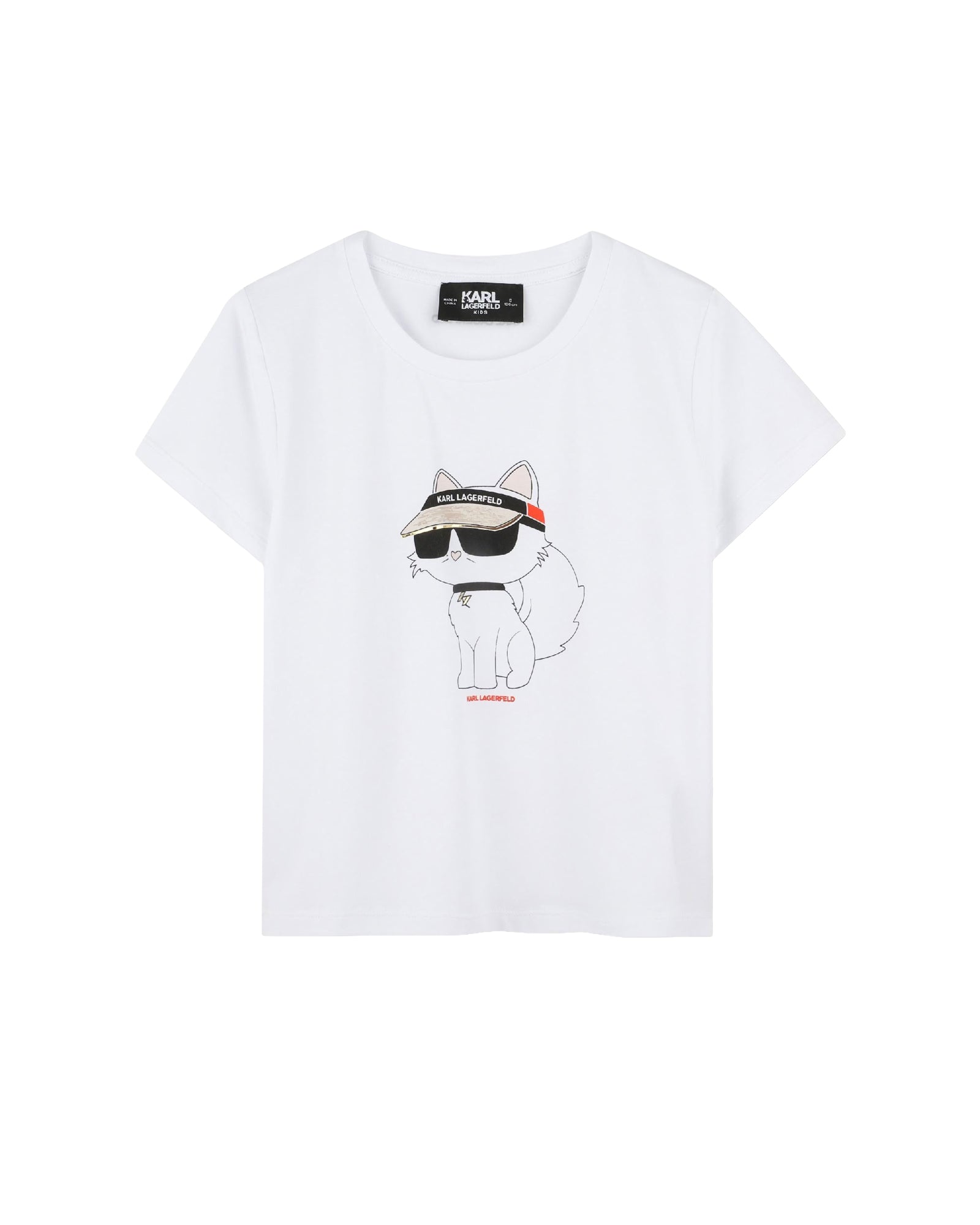T-shirt manches courtes en coton - Blanc
