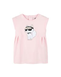 Robe avec logo en coton - Rosee