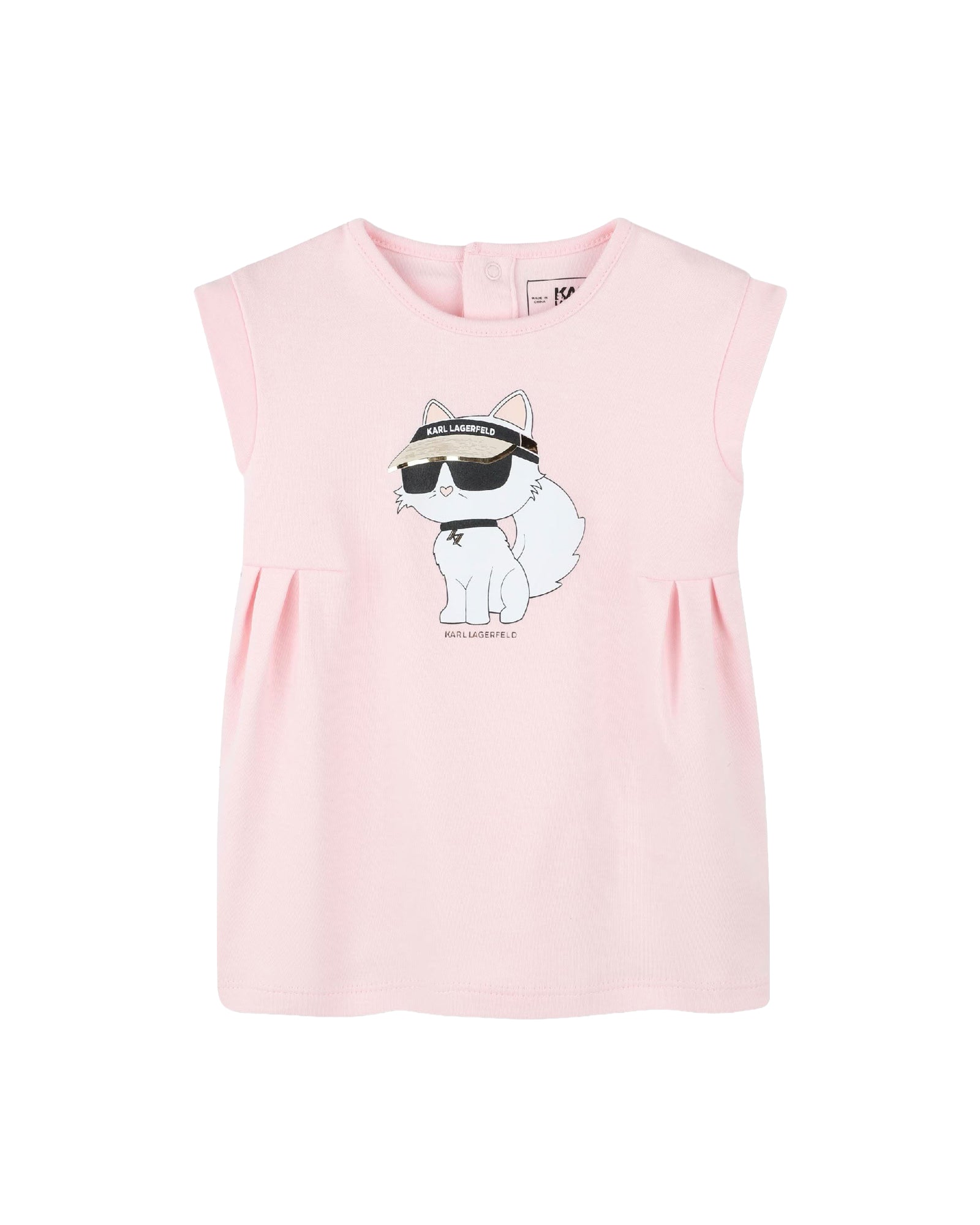 Robe avec logo en coton - Rosee