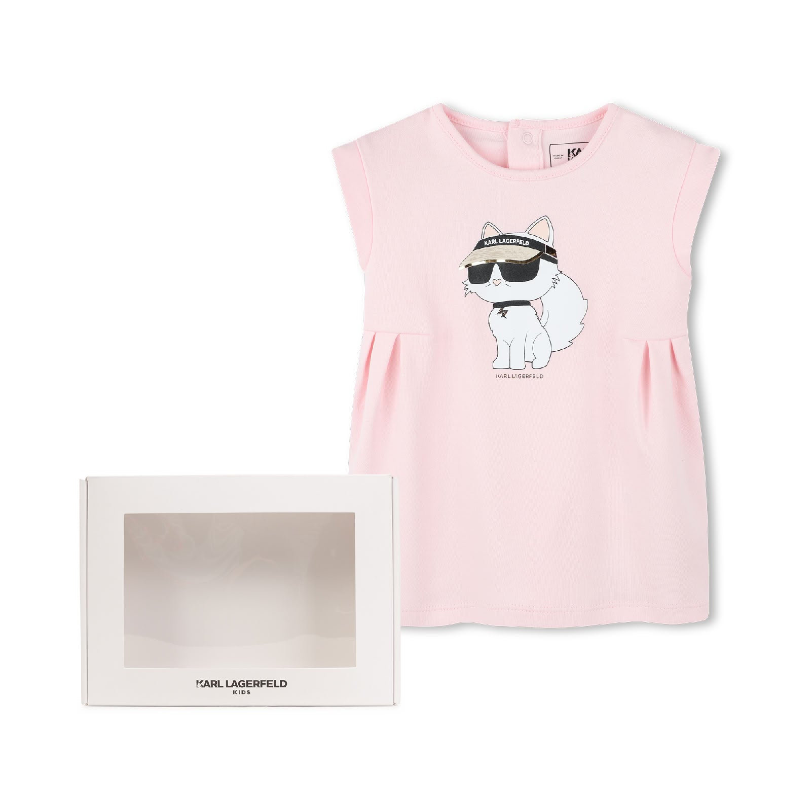Robe avec logo en coton - Rosee