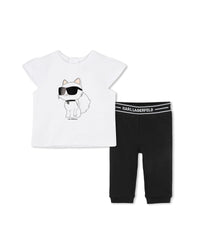 ENSEMBLE T-SHIRT+CALECON