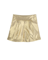 Short de ceremonie avec logo en coton - Golden