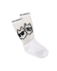 Chaussettes en coton - Blanc