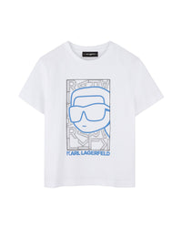 T-shirt avec logo en coton - Blanc