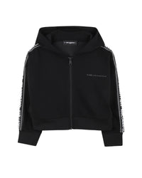 Cardigan a capuche - Black
