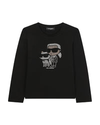 T-shirt manches longues - Black