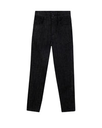 Pantalon denim en coton - Black