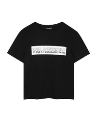 Short-sleeved T-shirt - Black