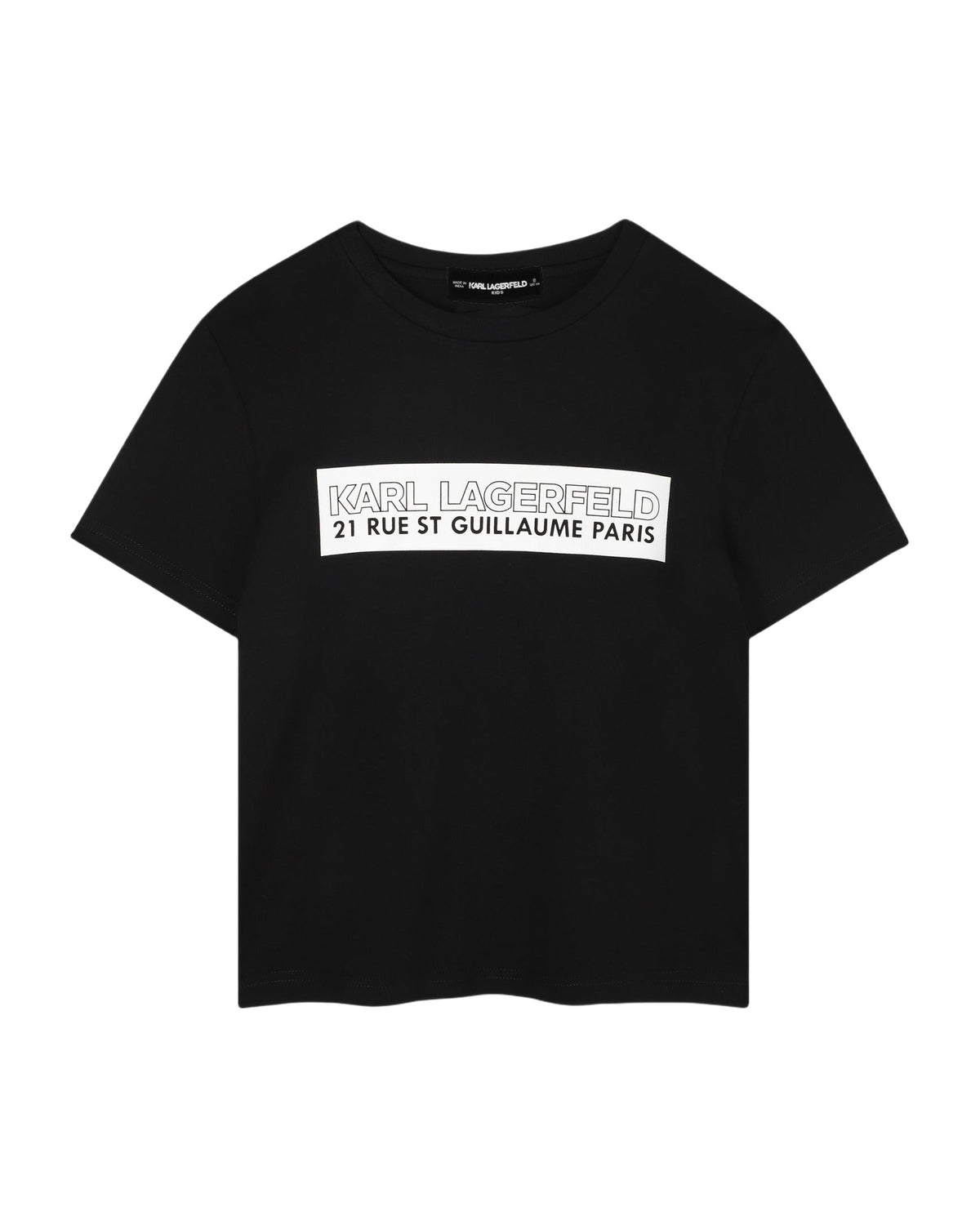 Short-sleeved T-shirt - Black
