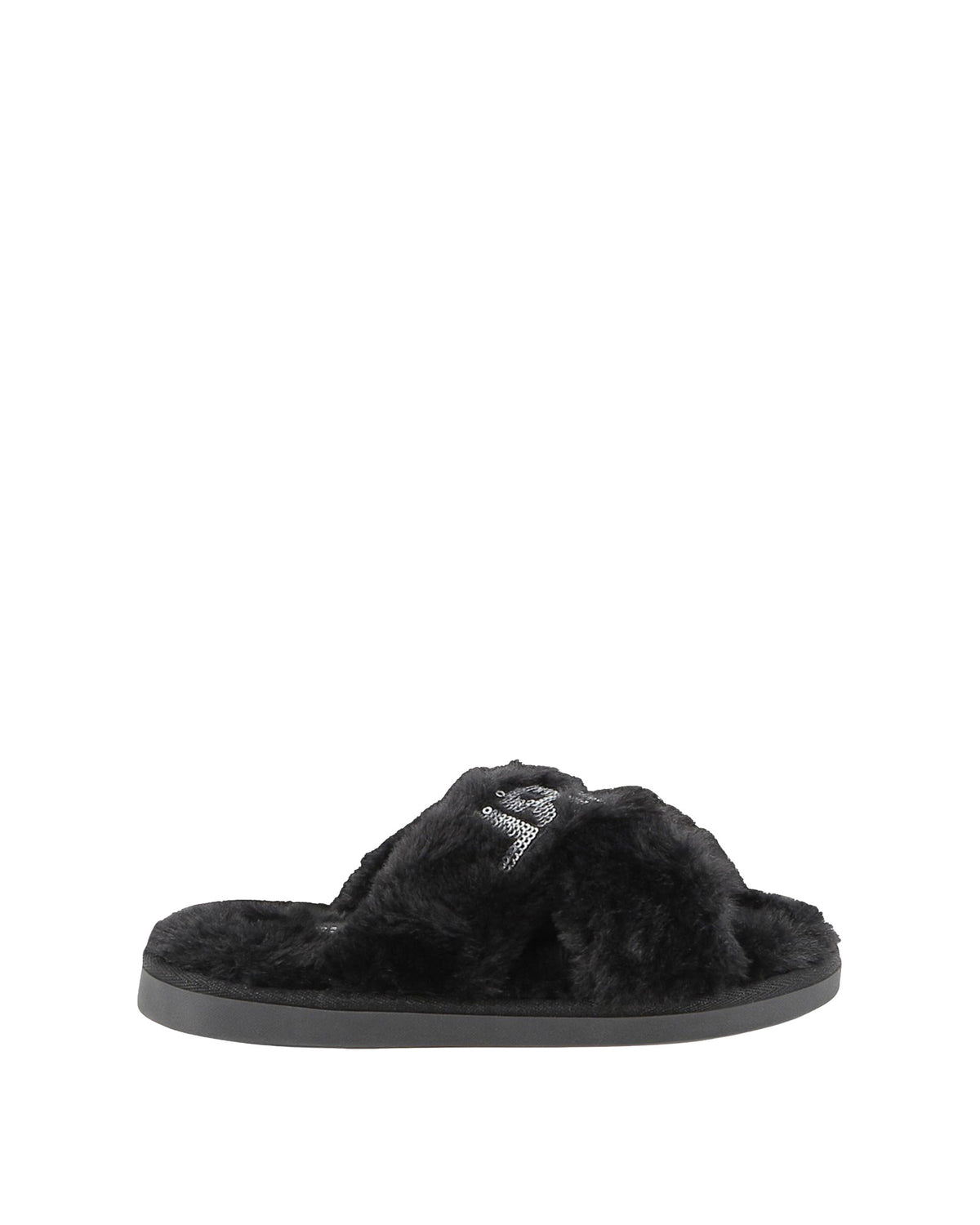 Chaussons à lanières croisées - Black