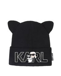 Bonnet en coton - Black