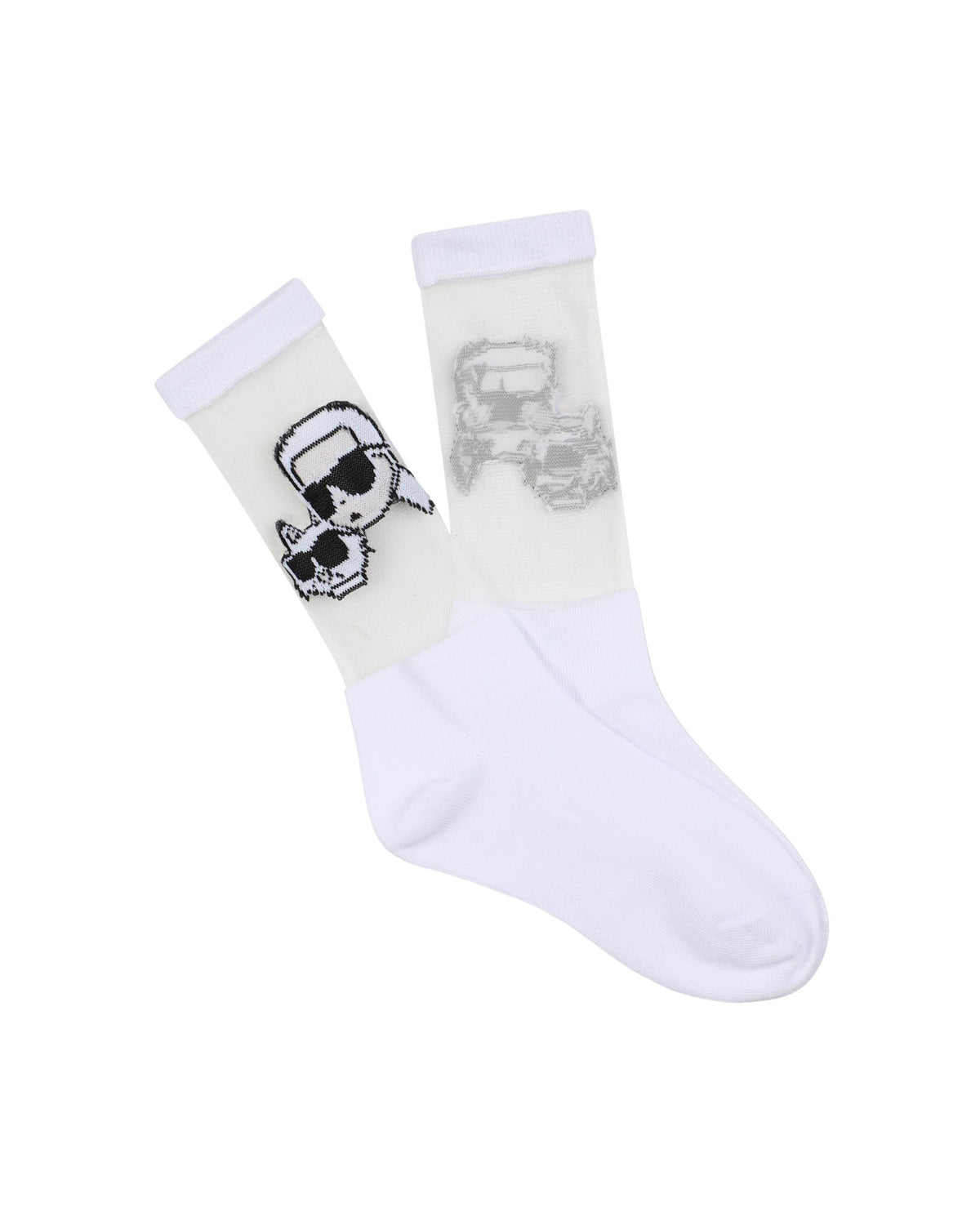 Chaussettes en coton - Blanc