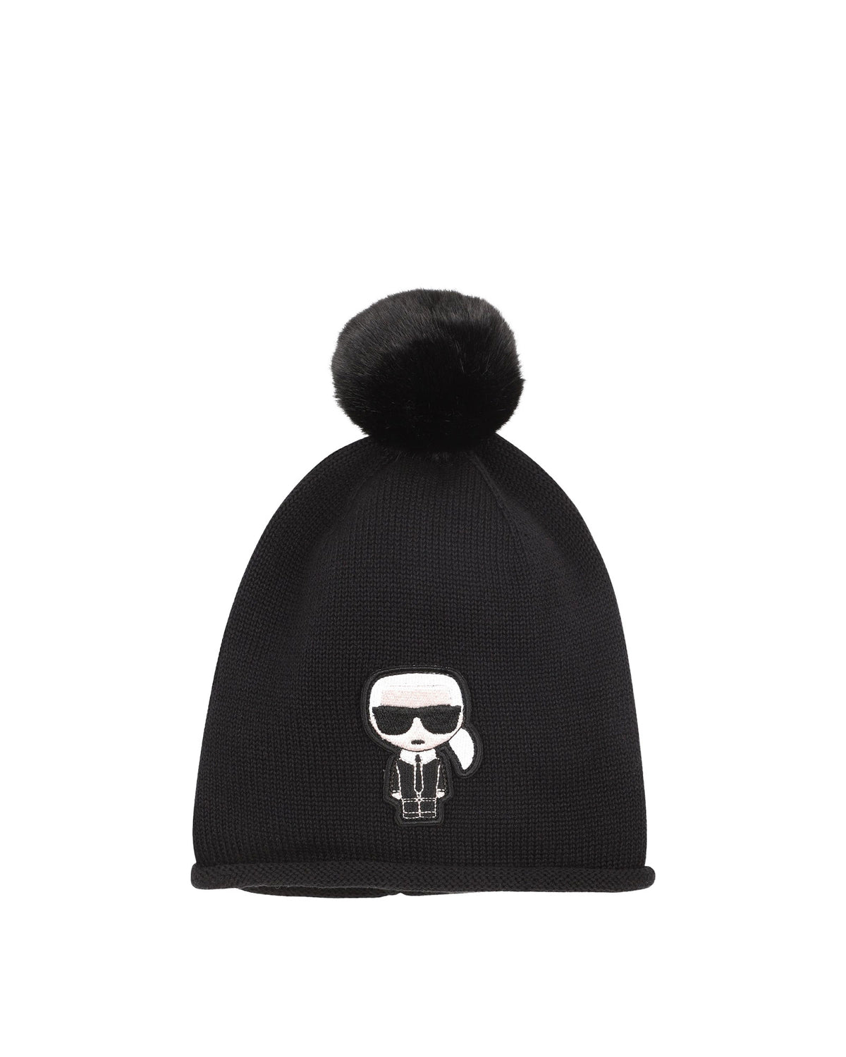 Bonnet en coton - Black