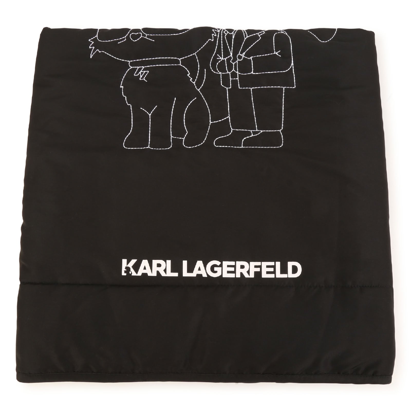 Couverture avec logo - Black