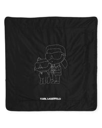 Couverture avec logo - Black