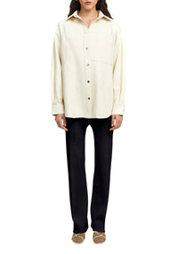 Pantalon droit côtelé - Black