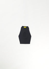Ribbed tank top - Black