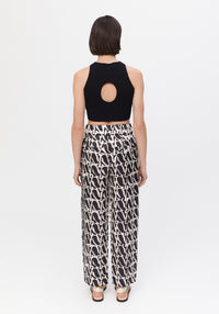 Ribbed tank top - Black