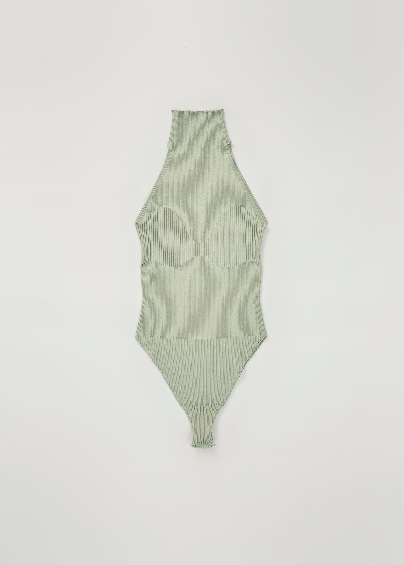 Body côtelé - Sage