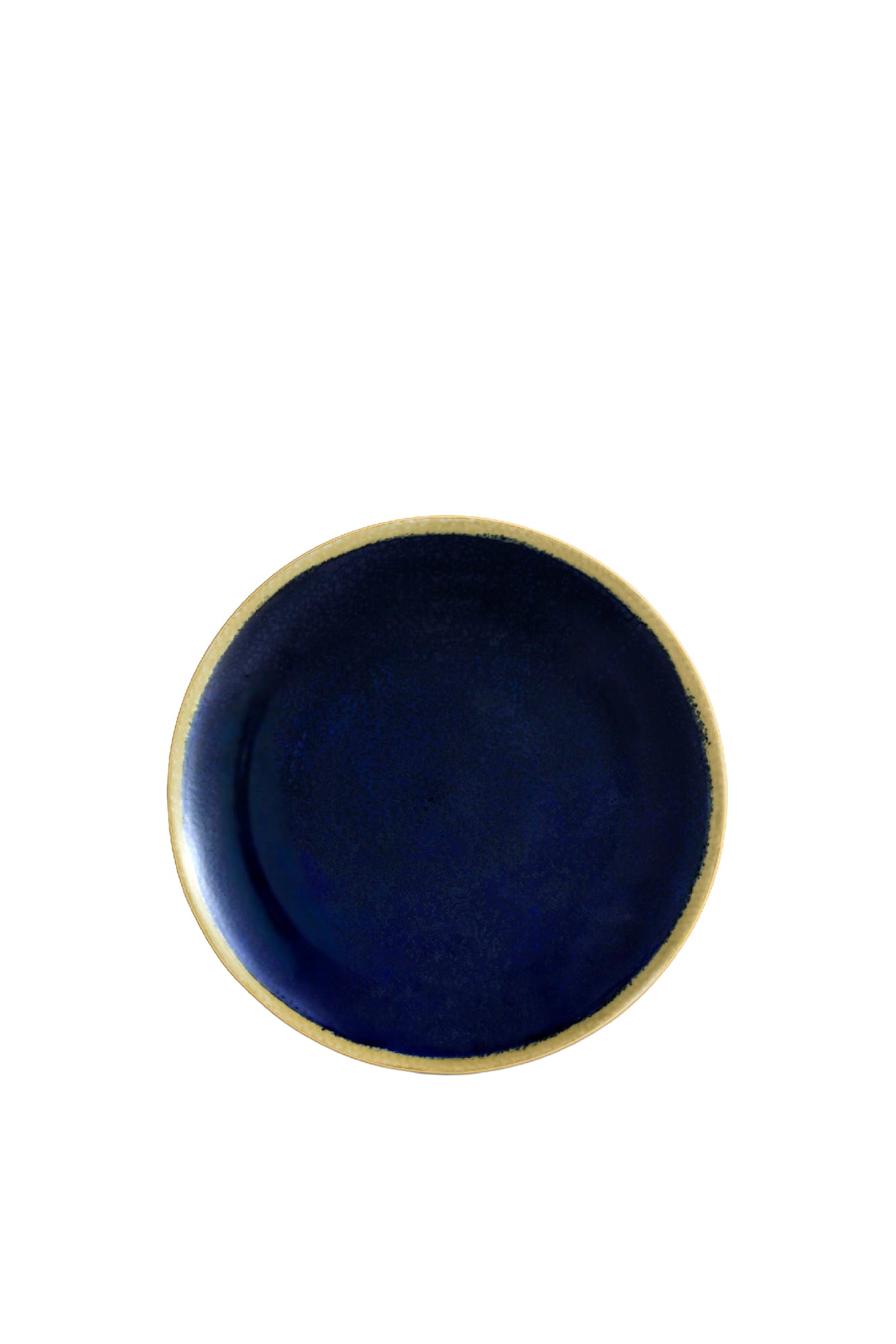 Assiette à dessert Zen Forest - Blue & Gold