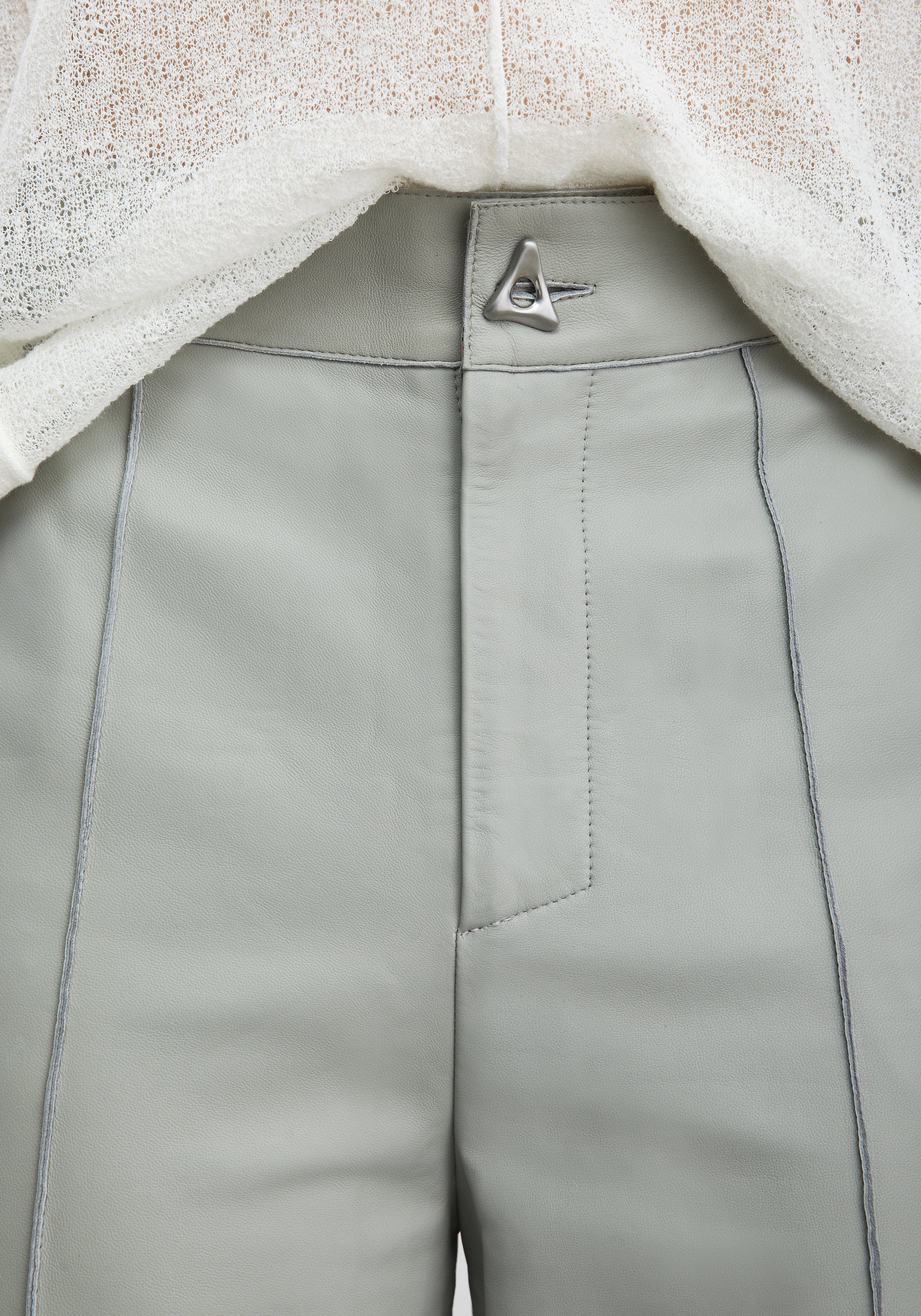 Pantalon Zima en cuir - Dove