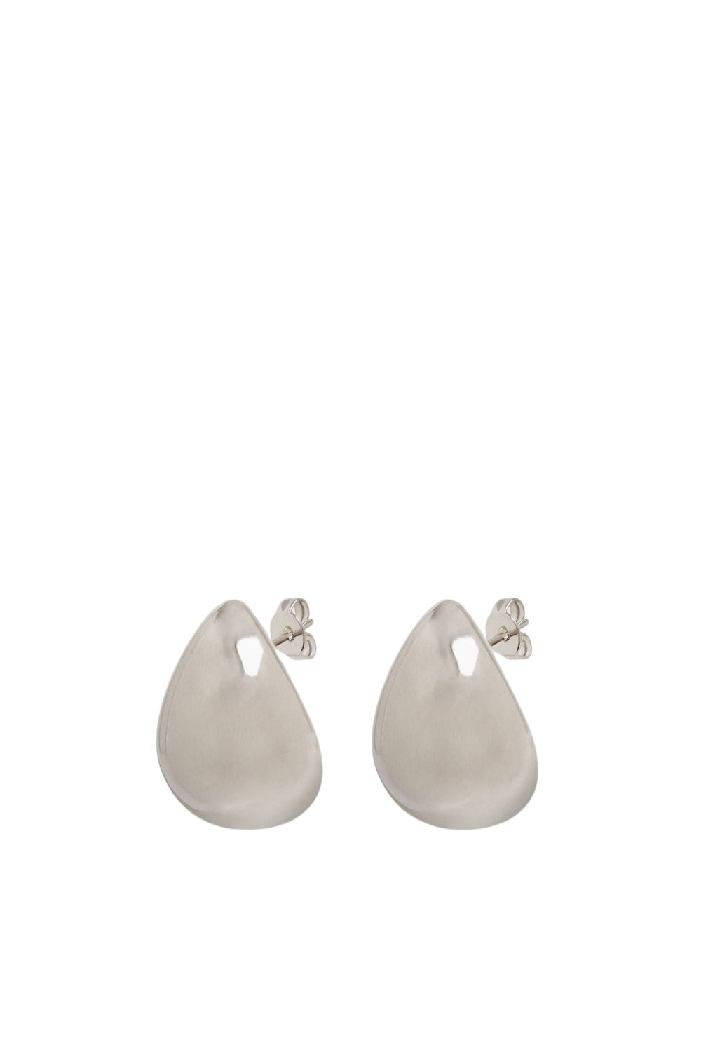 ARGENT BOUCLES D'OREILLES ZINNIA